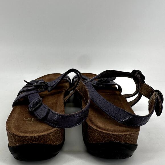 Dansko Jameson Sporty Trail Sandals Strappy Buckle Leather Purple EU 40 US 9 - Picture 5 of 7